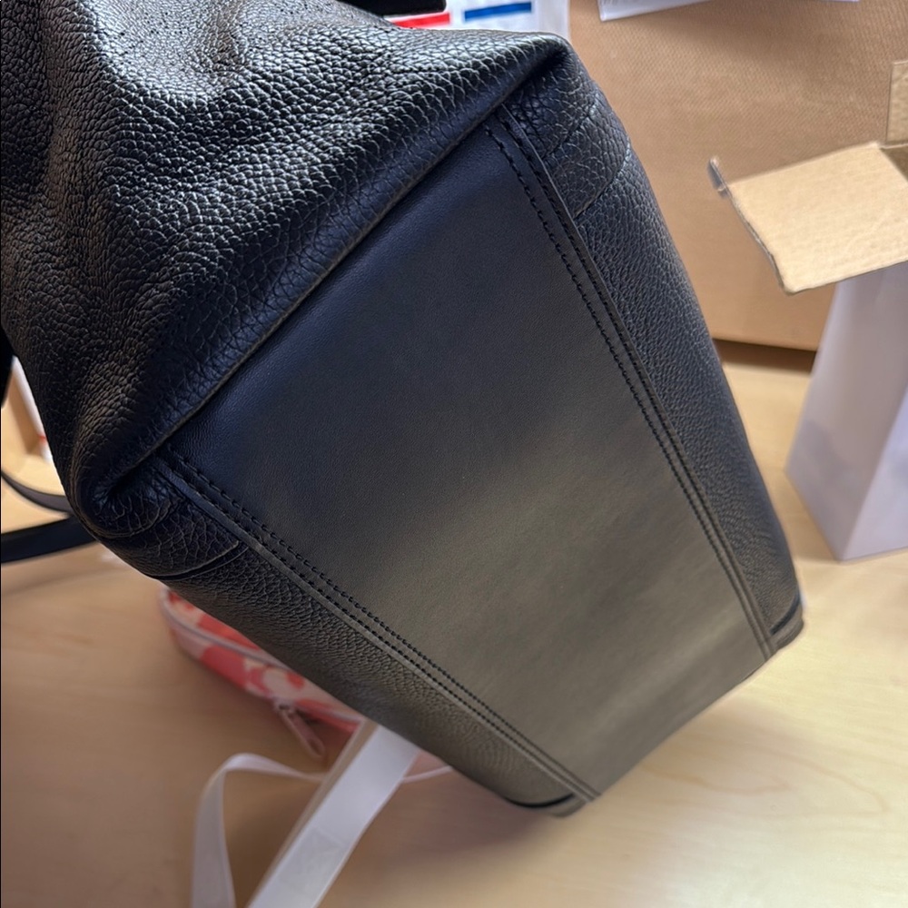 Michael Kors Black Saffiano Leather Tote - Picture 3 of 5